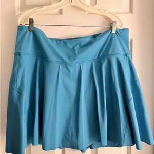 Athleta Bright Turquoise  Blue Women's Athletic Skirt